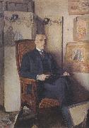 Edouard Vuillard Lipper phil portrait oil on canvas